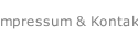 Impressum & Kontakt